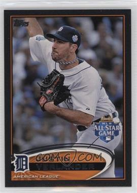 2012 Topps Update Series - [Base] - Black #US15 - All-Star - Justin Verlander /61