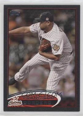 2012 Topps Update Series - [Base] - Black #US190 - Francisco Cordero /61