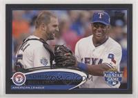 All-Star - Adrian Beltre (with Mike Napoli) #/61