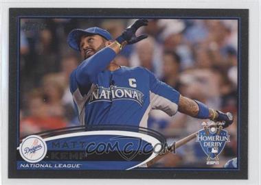 2012 Topps Update Series - [Base] - Black #US262 - Home Run Derby - Matt Kemp /61