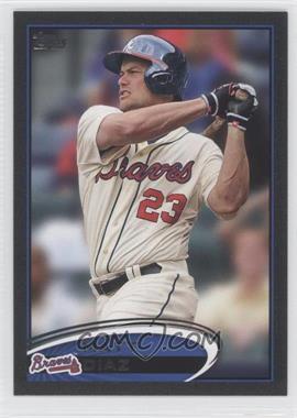 2012 Topps Update Series - [Base] - Black #US56 - Matt Diaz /61