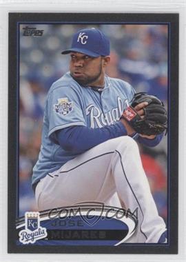 2012 Topps Update Series - [Base] - Black #US96 - Jose Mijares /61