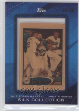 2012 Topps Update Series - [Base] - Framed Silk Collection #_AJEL - A.J. Ellis /50