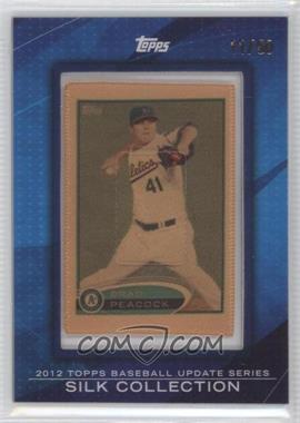 2012 Topps Update Series - [Base] - Framed Silk Collection #_BRPE - Brad Peacock /50