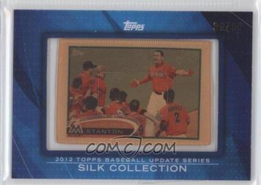 2012 Topps Update Series - [Base] - Framed Silk Collection #_GIST - Giancarlo Stanton /50