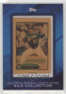 2012 Topps Update Series - [Base] - Framed Silk Collection #_TOMI - Tommy Milone /50