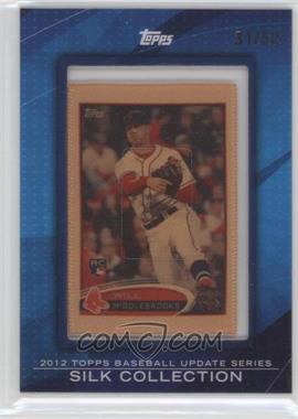 2012 Topps Update Series - [Base] - Framed Silk Collection #_WIMI - Will Middlebrooks /50