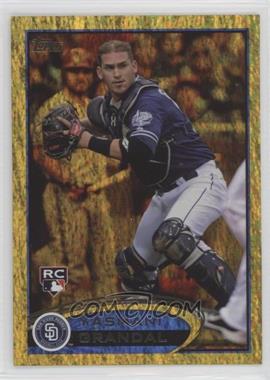 2012 Topps Update Series - [Base] - Gold Sparkle #US104 - Yasmani Grandal