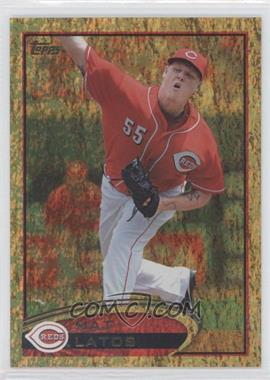 2012 Topps Update Series - [Base] - Gold Sparkle #US105 - Mat Latos