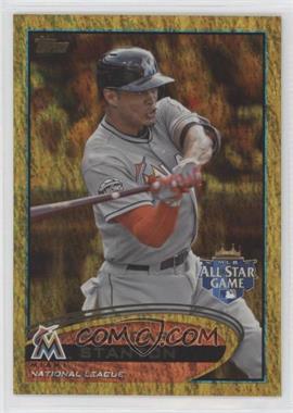 2012 Topps Update Series - [Base] - Gold Sparkle #US129 - All-Star - Giancarlo Stanton
