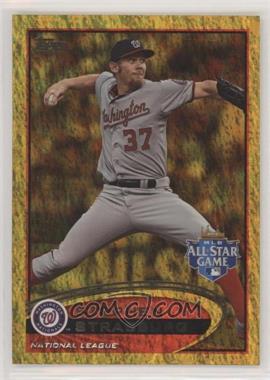 2012 Topps Update Series - [Base] - Gold Sparkle #US184 - All-Star - Stephen Strasburg