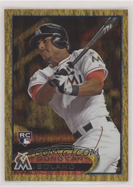 2012 Topps Update Series - [Base] - Gold Sparkle #US185 - Donovan Solano