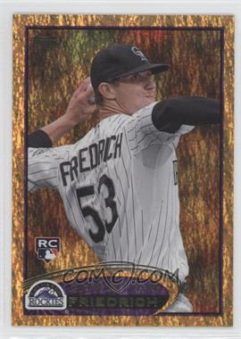 2012 Topps Update Series - [Base] - Gold Sparkle #US20 - Christian Friedrich