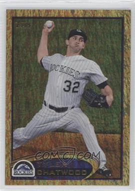 2012 Topps Update Series - [Base] - Gold Sparkle #US210 - Tyler Chatwood