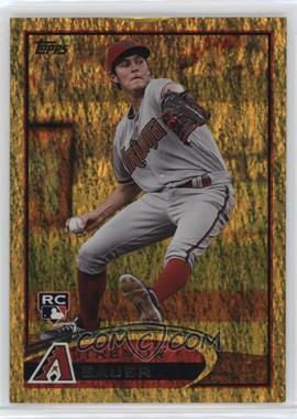 2012 Topps Update Series - [Base] - Gold Sparkle #US213 - Trevor Bauer