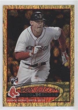 2012 Topps Update Series - [Base] - Gold Sparkle #US265 - Rookie Debut - Will Middlebrooks