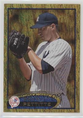 2012 Topps Update Series - [Base] - Gold Sparkle #US278 - Andy Pettitte