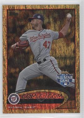2012 Topps Update Series - [Base] - Gold Sparkle #US326 - All-Star - Gio Gonzalez