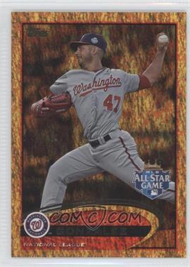 2012 Topps Update Series - [Base] - Gold Sparkle #US326 - All-Star - Gio Gonzalez