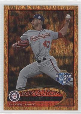 2012 Topps Update Series - [Base] - Gold Sparkle #US326 - All-Star - Gio Gonzalez