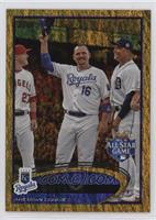 All-Star - Billy Butler (with Mike Trout and Miguel Cabrera)