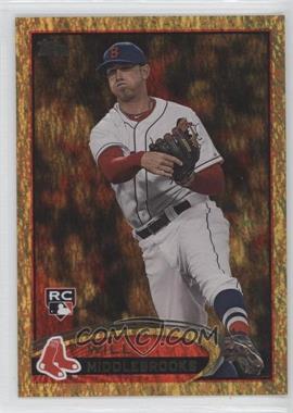 2012 Topps Update Series - [Base] - Gold Sparkle #US70 - Will Middlebrooks