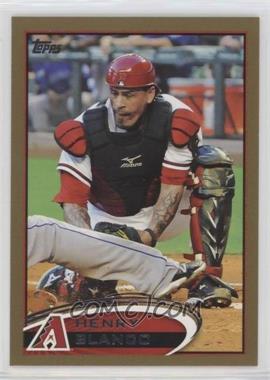 2012 Topps Update Series - [Base] - Gold #US193 - Henry Blanco /2012