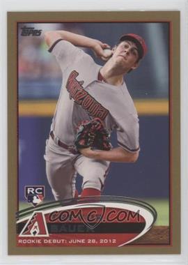 2012 Topps Update Series - [Base] - Gold #US212 - Rookie Debut - Trevor Bauer /2012