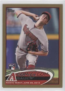 2012 Topps Update Series - [Base] - Gold #US212 - Rookie Debut - Trevor Bauer /2012