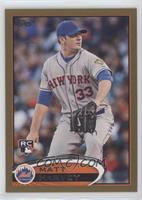 Matt Harvey #/2,012