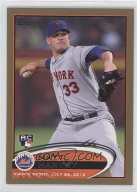 2012 Topps Update Series - [Base] - Gold #US276 - Rookie Debut - Matt Harvey /2012