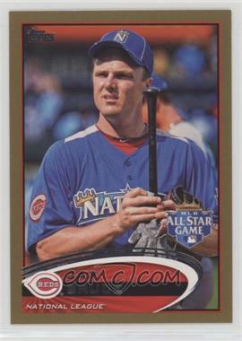2012 Topps Update Series - [Base] - Gold #US308 - All-Star - Jay Bruce /2012