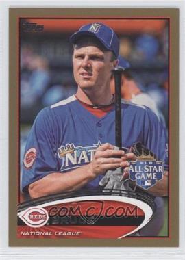 2012 Topps Update Series - [Base] - Gold #US308 - All-Star - Jay Bruce /2012