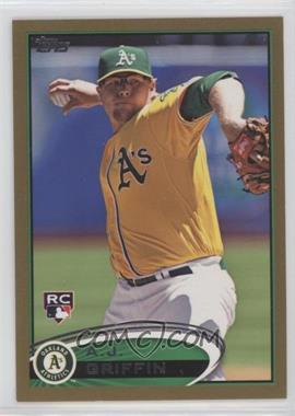 2012 Topps Update Series - [Base] - Gold #US34 - A.J. Griffin /2012