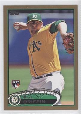 2012 Topps Update Series - [Base] - Gold #US34 - A.J. Griffin /2012