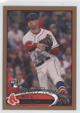 2012 Topps Update Series - [Base] - Gold #US70 - Will Middlebrooks /2012