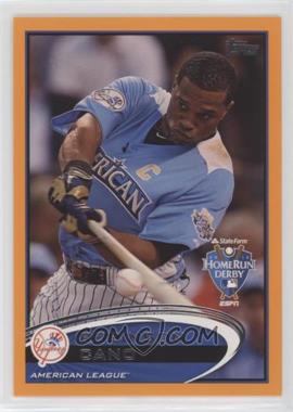 2012 Topps Update Series - [Base] - Holiday Factory Set Bonus Pack Orange #US110 - Home Run Derby - Robinson Cano /210