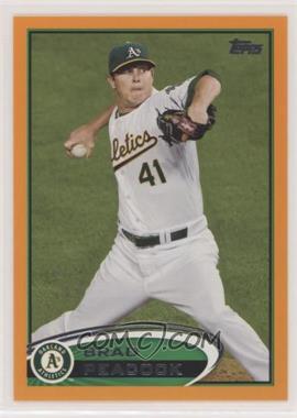 2012 Topps Update Series - [Base] - Holiday Factory Set Bonus Pack Orange #US124 - Brad Peacock /210