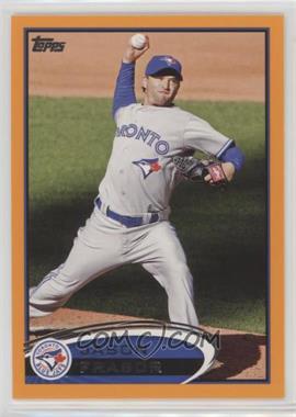 2012 Topps Update Series - [Base] - Holiday Factory Set Bonus Pack Orange #US201 - Jason Frasor /210