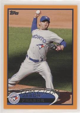 2012 Topps Update Series - [Base] - Holiday Factory Set Bonus Pack Orange #US201 - Jason Frasor /210