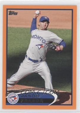 2012 Topps Update Series - [Base] - Holiday Factory Set Bonus Pack Orange #US201 - Jason Frasor /210