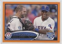 All-Star - Adrian Beltre (with Mike Napoli) #/210