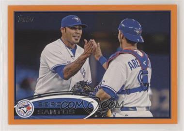 2012 Topps Update Series - [Base] - Holiday Factory Set Bonus Pack Orange #US294 - Sergio Santos /210