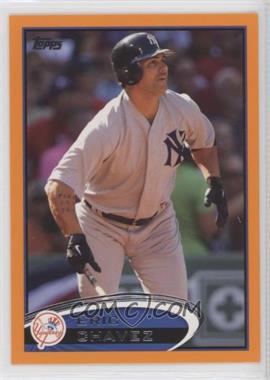 2012 Topps Update Series - [Base] - Holiday Factory Set Bonus Pack Orange #US45 - Eric Chavez /210