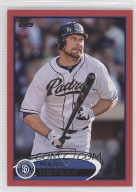 2012 Topps Update Series - [Base] - Target Red #US300 - Mark Kotsay