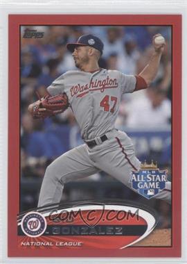 2012 Topps Update Series - [Base] - Target Red #US326 - All-Star - Gio Gonzalez