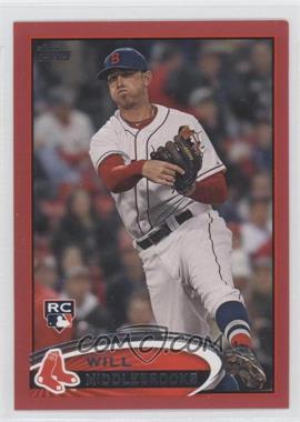 2012 Topps Update Series - [Base] - Target Red #US70 - Will Middlebrooks