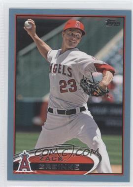 2012 Topps Update Series - [Base] - Wal-Mart Blue #US139 - Zack Greinke