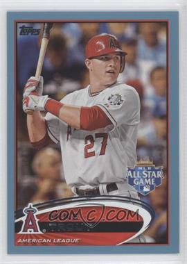 2012 Topps Update Series - [Base] - Wal-Mart Blue #US144 - Mike Trout
