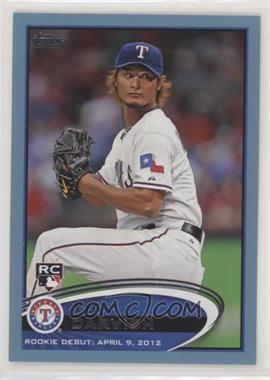 2012 Topps Update Series - [Base] - Wal-Mart Blue #US168 - Rookie Debut - Yu Darvish